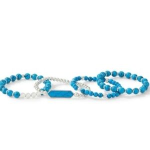Turquoise Park Lane Denver Beaded Bracelet Set